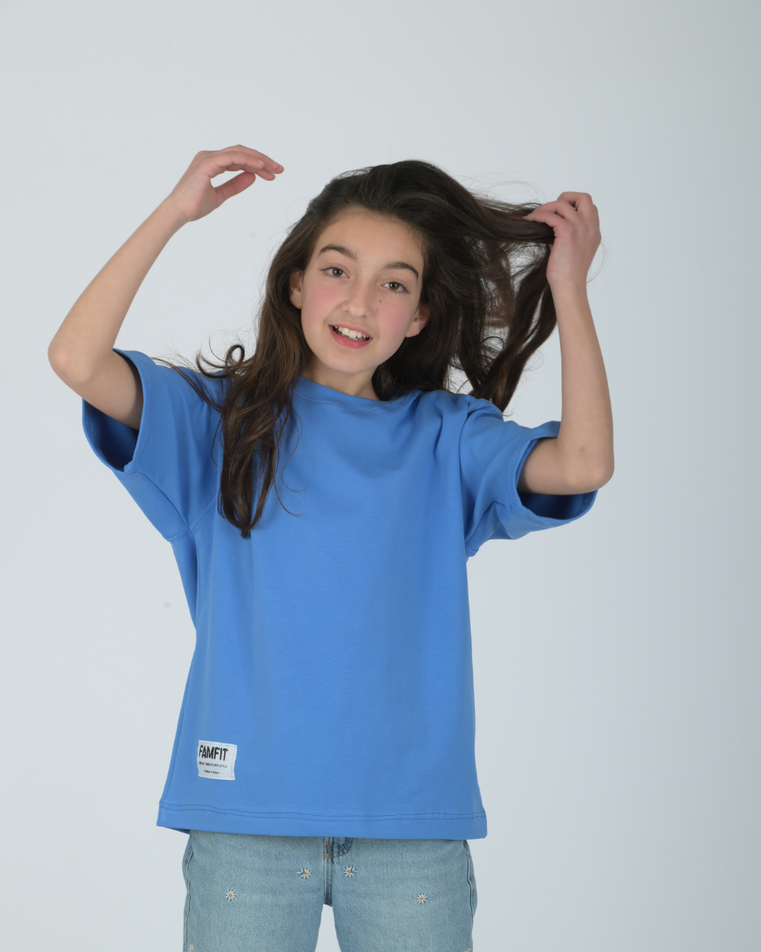 Azure Crew Tee - Kids Unisex