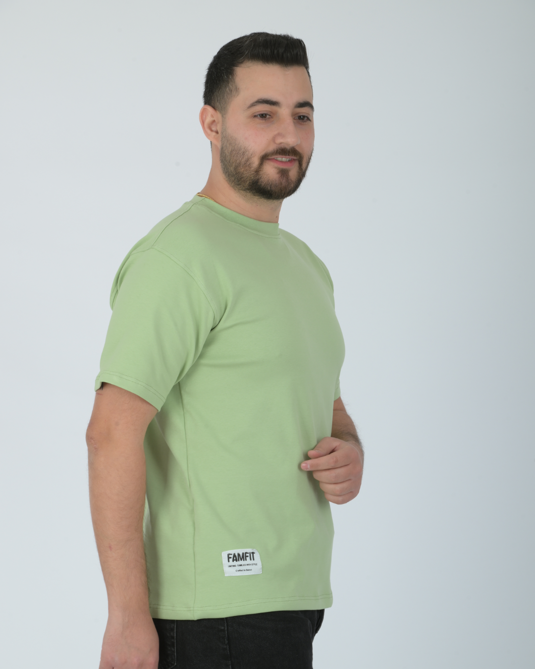 Mint Breeze Crew Tee - Men