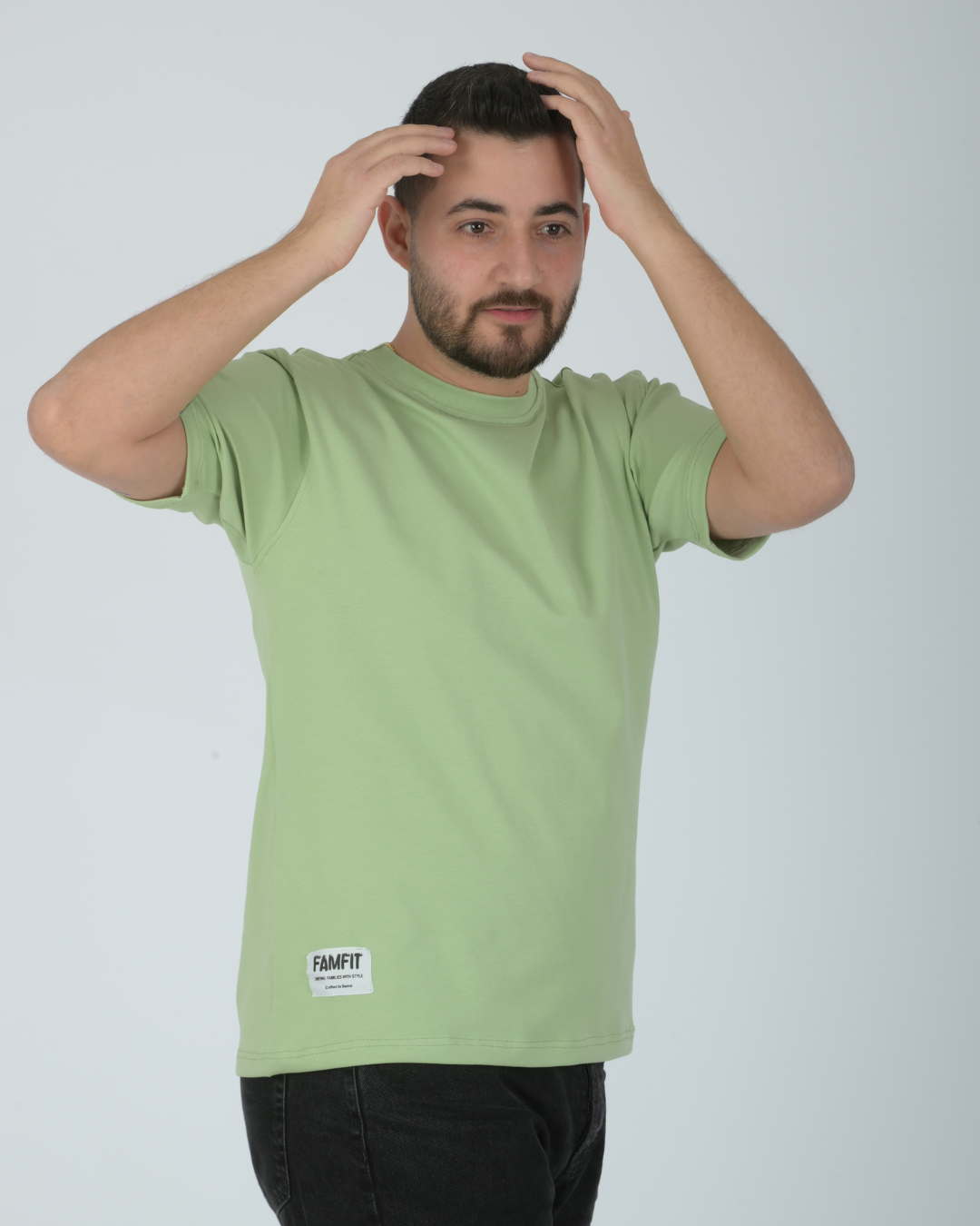 Mint Breeze Crew Tee - Men