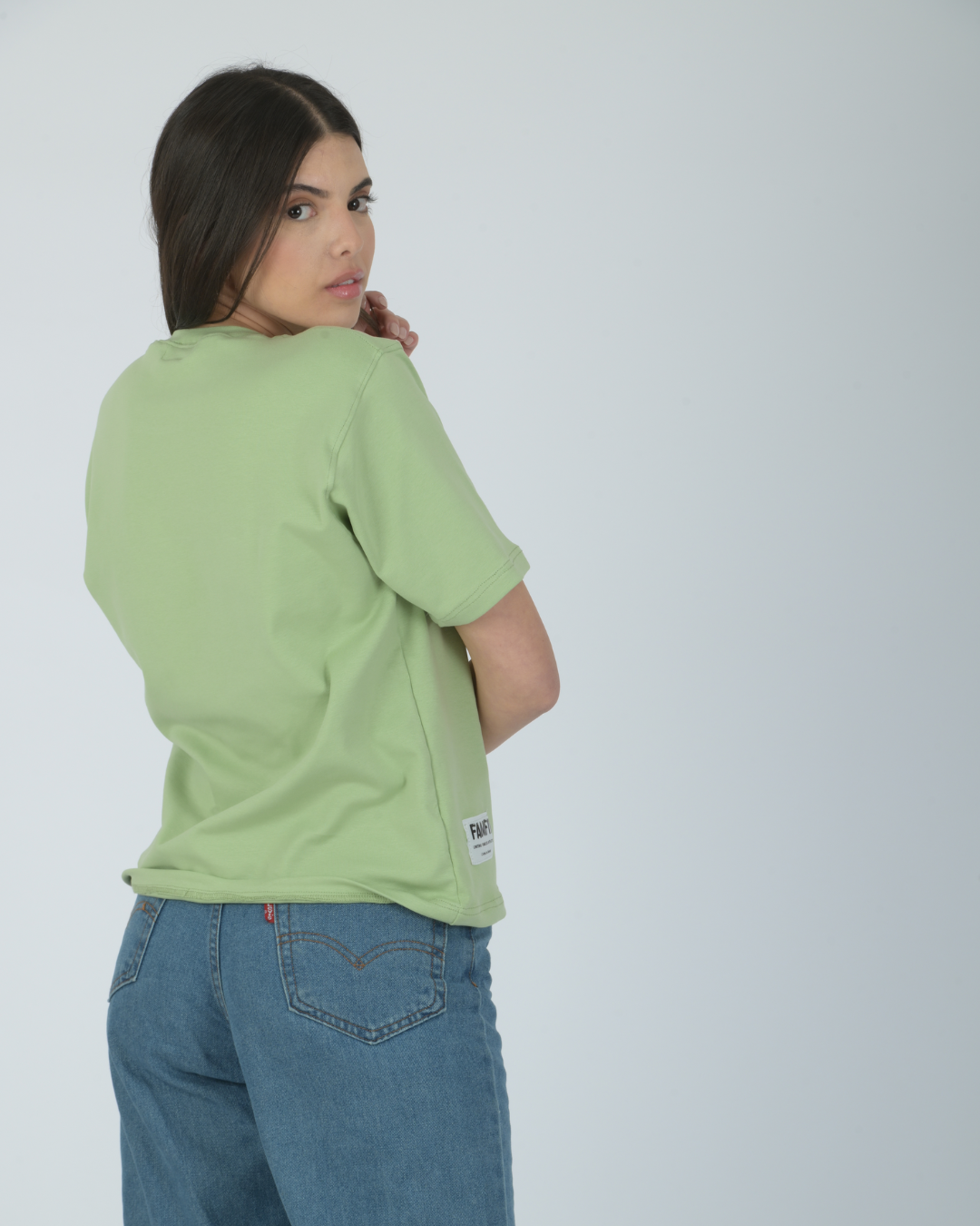 Mint Breeze Crew Tee - Women