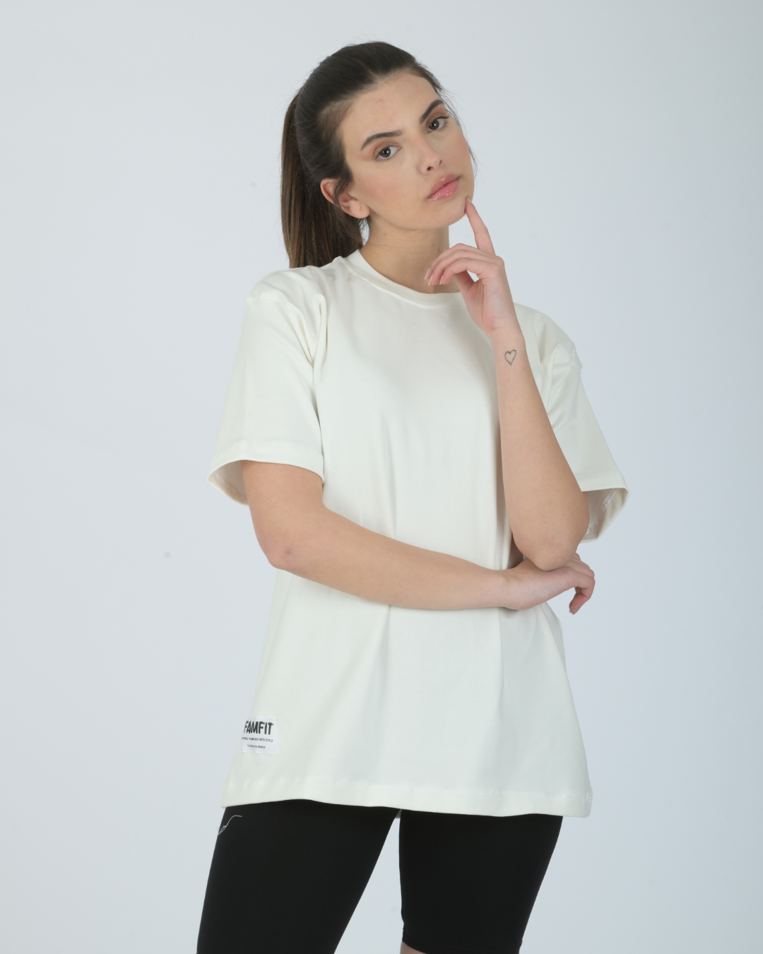 Off-White Crew Tee - Women